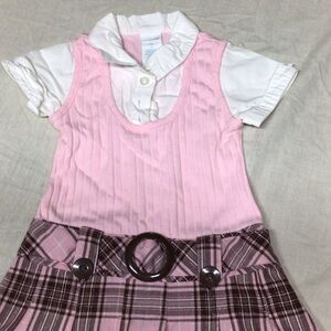 Wonderkids Pink and White Kids Matching Set